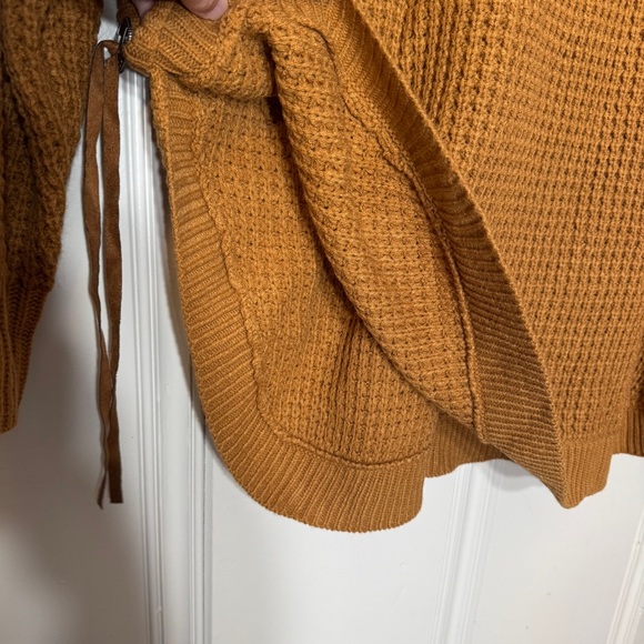 Cotton & Rye Texana Concho Brown Round Hem Crew Neck western Fringe sweater‎ XXL - Picture 9 of 14